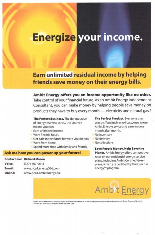 energize your from AMBIT ENERGY in Brooklyn, NY 11208